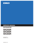 KOBELCO SK25SR SK30SR SK35SR HYDRAULIC EXCAVATOR