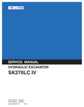 KOBELCO SK270LC IV CRAWLER EXCAVATOR