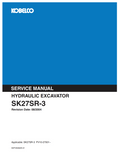 KOBELCO SK27SR-3 CRAWLER EXCAVATOR