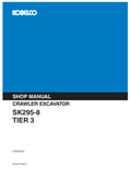 KOBELCO SK295-8 TIER 3 CRAWLER EXCAVATOR