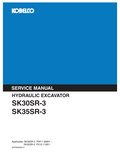 KOBELCO SK30SR-3 SK35SR-3 CRAWLER EXCAVATOR