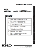 KOBELCO SK380XDLC-10 COMPACT EXCAVATOR