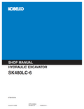KOBELCO SK480LC-6 CRAWLER EXCAVATOR