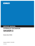 KOBELCO SK50SR-3 COMPACT EXCAVATOR