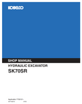 KOBELCO SK70SR CRAWLER EXCAVATOR