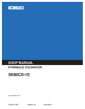 KOBELCO SK80CS-1E LOADER