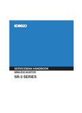 KOBELCO SR-3 SERIES SERVICEMAN HANDBOOK