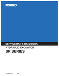 KOBELCO SR SERIES SK15SR SK20SR SK25SR SK30SR SK35SR SK4OSR SK45SR SERVICEMAN’S HANDBOOK