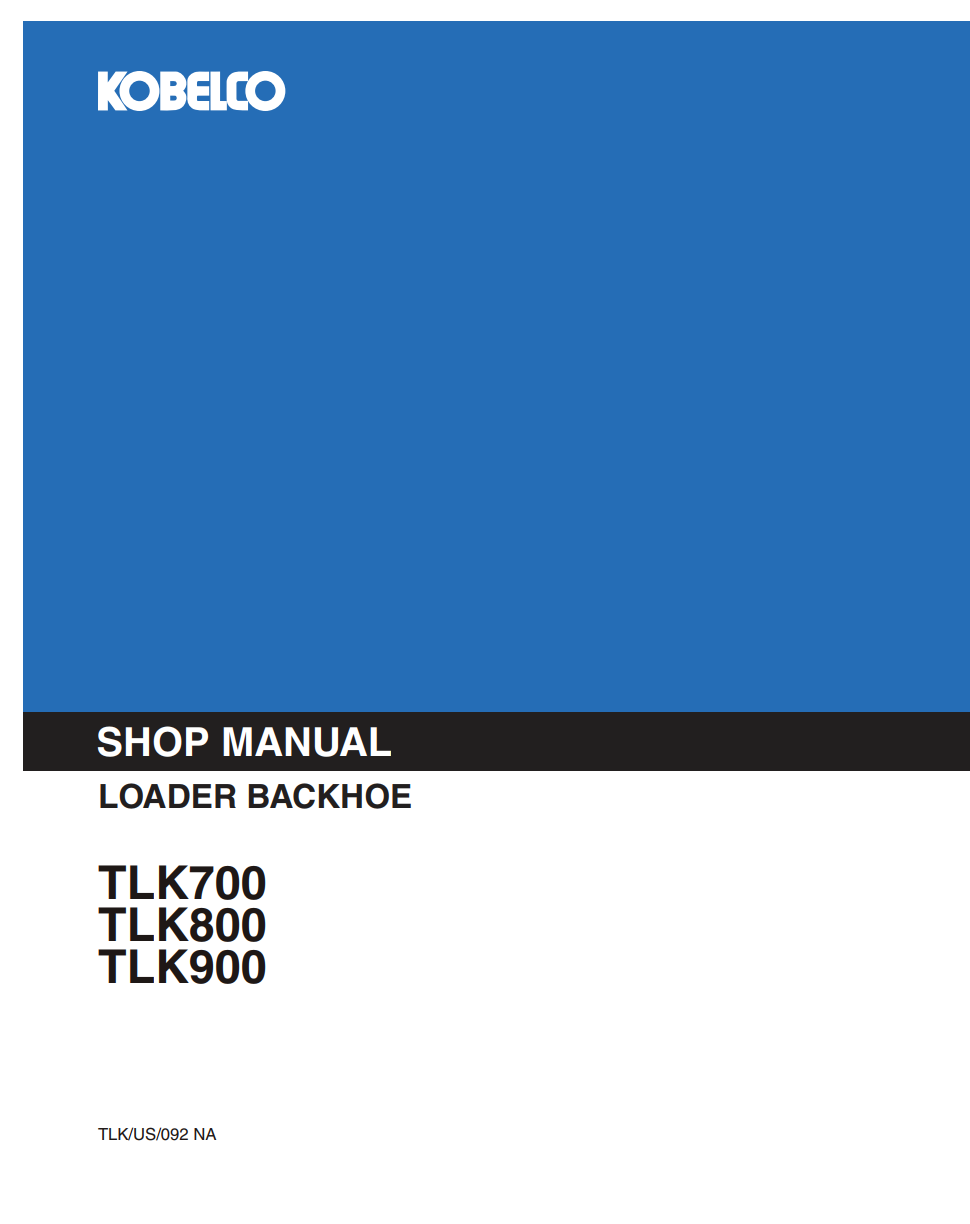 KOBELCO TLK700, TLK800, TLK900 WHEEL LOADER