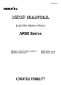 KOMATSU AR50 SERIES ELECTRIC FORKLIFT