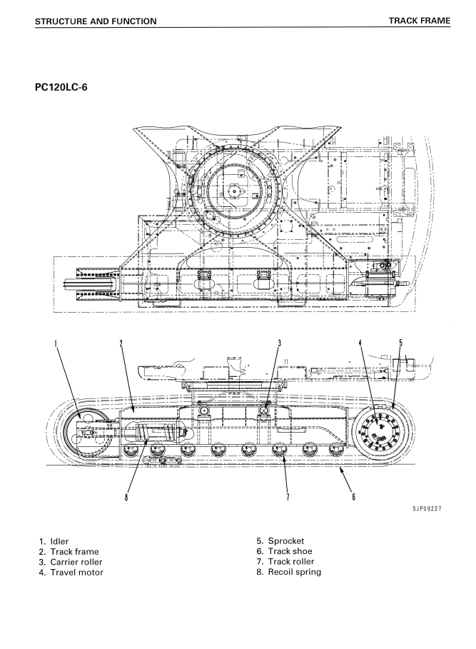 KOMATSU PC100 PC120 PC130 EXCAVATOR