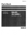 KOMATSU PC138US-8, PC138USLC-8 EXCAVATOR PARTS CATALOG