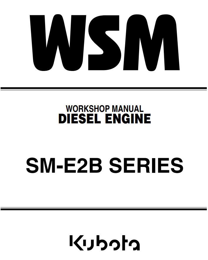 KUBOTA SUPER MINI SERIES 10-23HP DIESEL ENGINE