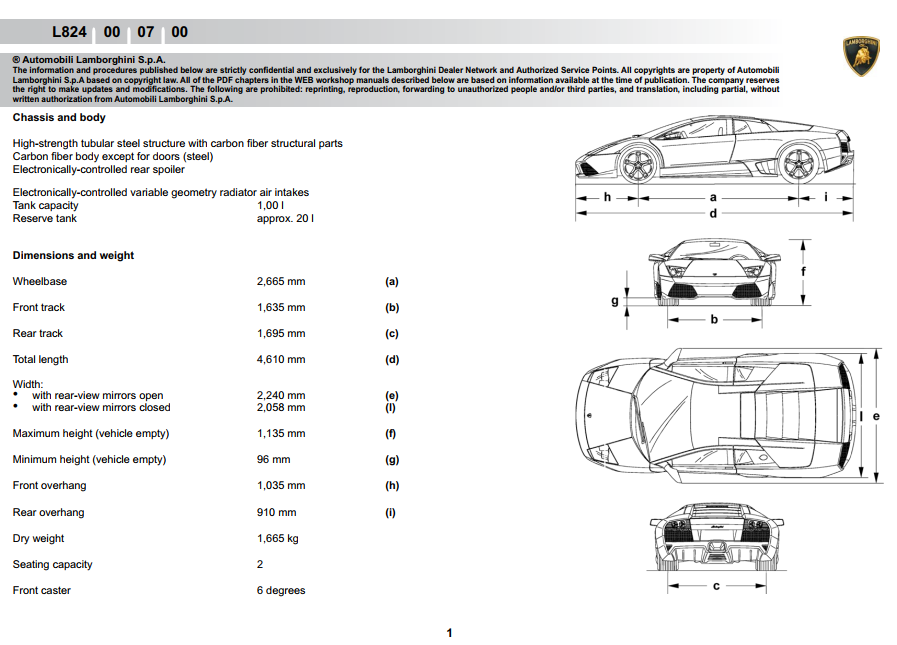LAMBORGHINI MURCIELAGO LP640 2006-2010