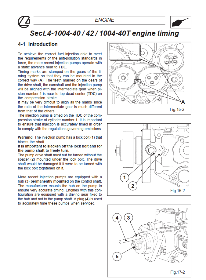 LANDINI REX 60 65 70 80V TRACTOR TRAINING