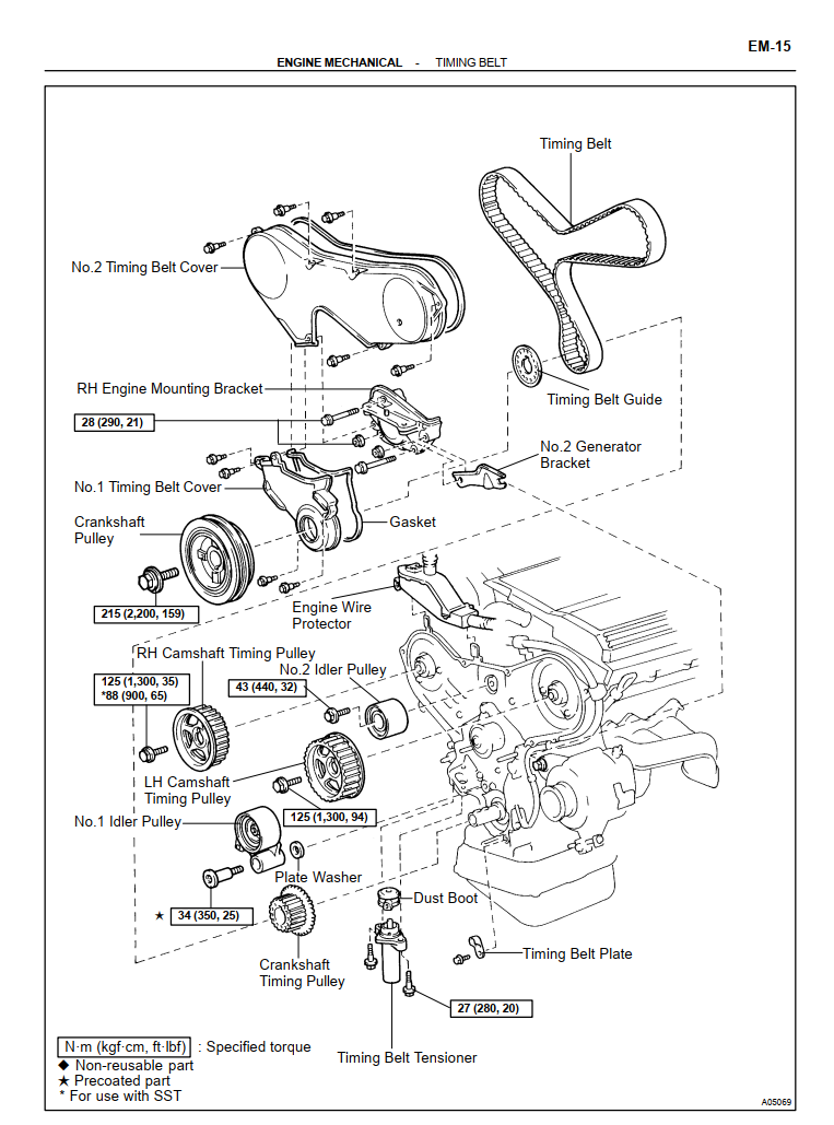 LEXUS RX300 RX350 3.0L 3.3L 3.5L V6 1998-2006