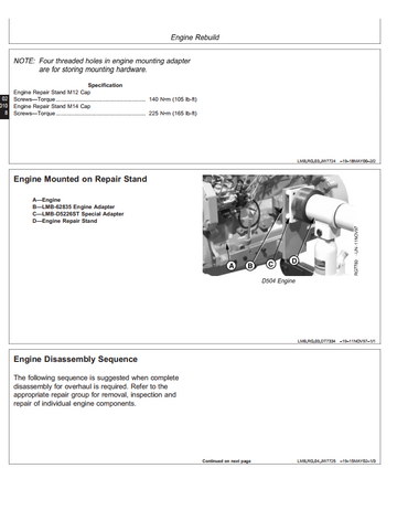 LIEBHERR D504 TH1 DIESEL ENGINE