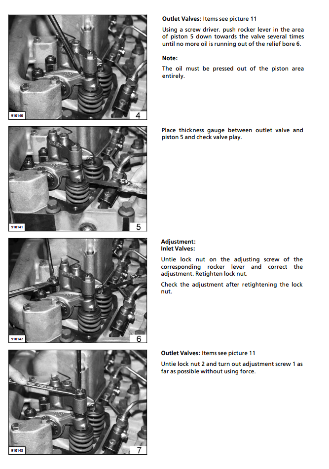 LIEBHERR D904 D906 D914 D916 D924 D926 DIESEL ENGINE WORKSHOP SERVICE