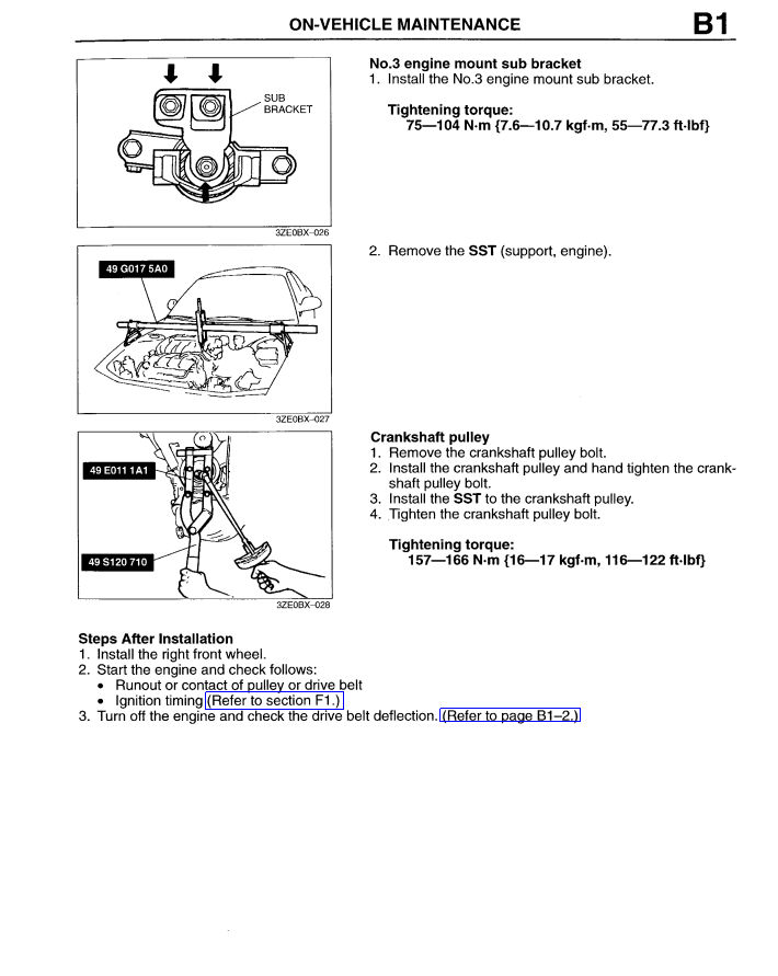 MAZDA EUNOS 800 2.3L 2.5L V6 1994-1999