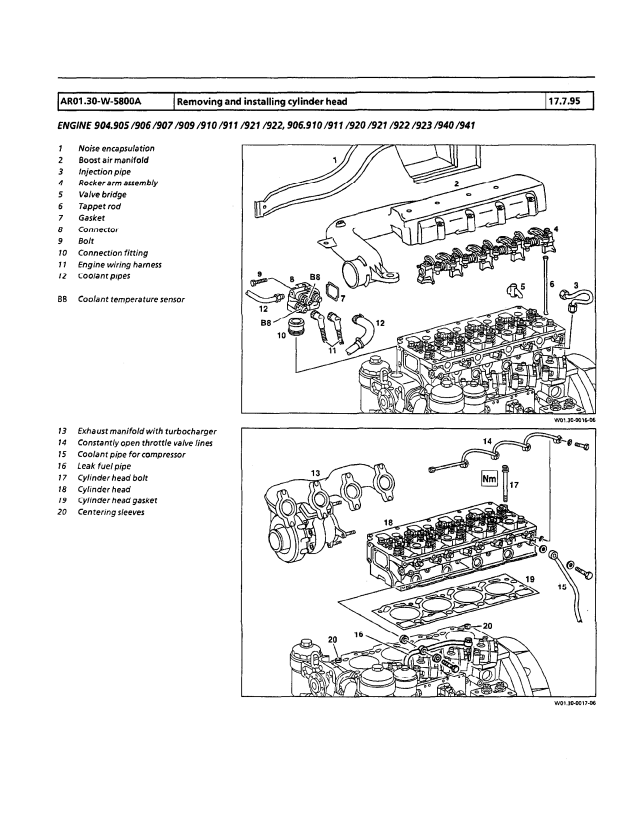 MERCEDES-BENZ OM904 LA 4.2L VARIO BUS DIESEL ENGINE