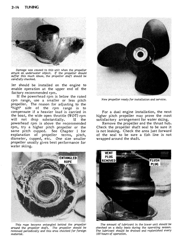 MERCURY 45HP-115HP 1965-1989 3 4 CYL 2-STROKE OUTBOARD
