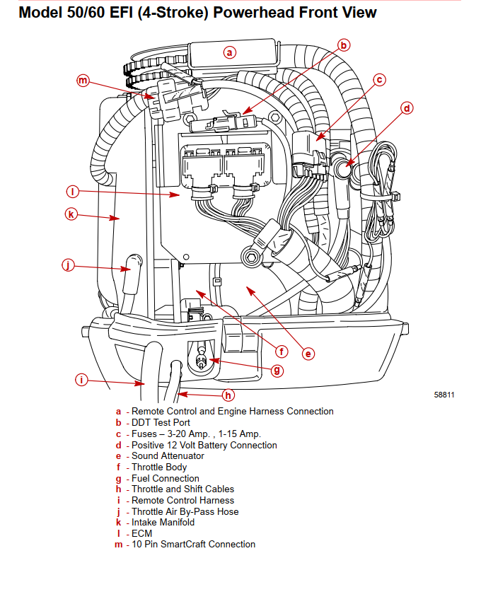 MERCURY MARINE 40 50 60 HP EFI 4-STROKE OUTBOARD 2002-2007
