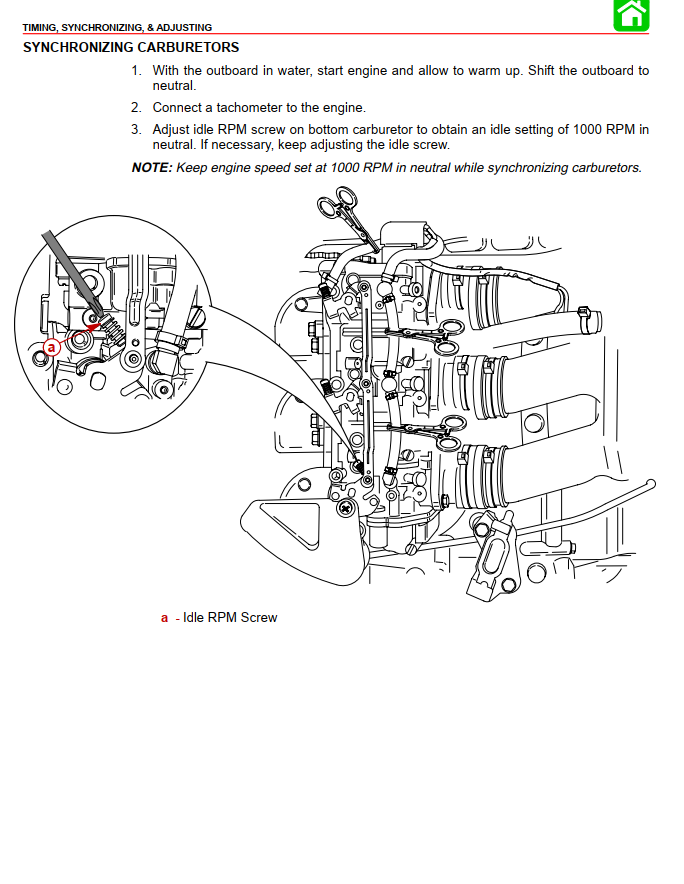 MERCURY OUTBOARD 30HP 40HP 4-STROKE EFI 1999 ONWARDS