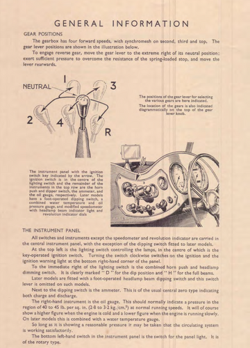 MG TD MIDGET TD MARK I II 1950-1953