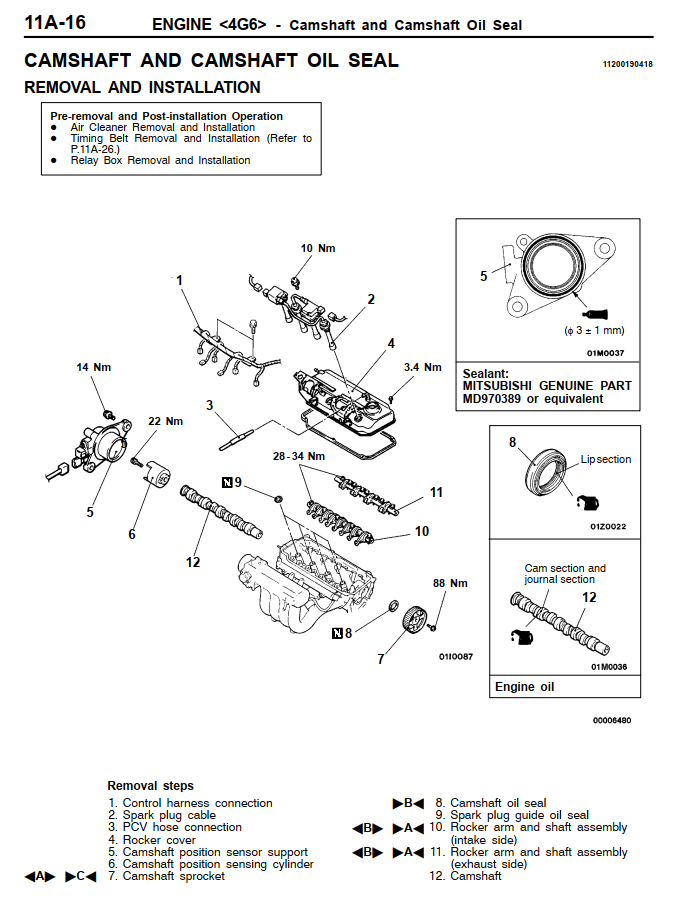 MITSUBISHI GALANT/LEGNUM 1996-2002