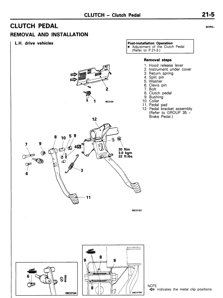 MITSUBISHI RVR 1.8L 2.0L 2.4L 1991-1997