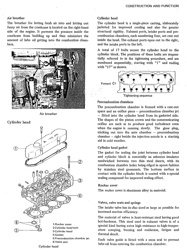 MITSUBISHI S4E DIESEL ENGINE FORKLIFT