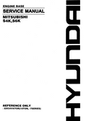 MITSUBISHI S4K S6K DIESEL ENGINE