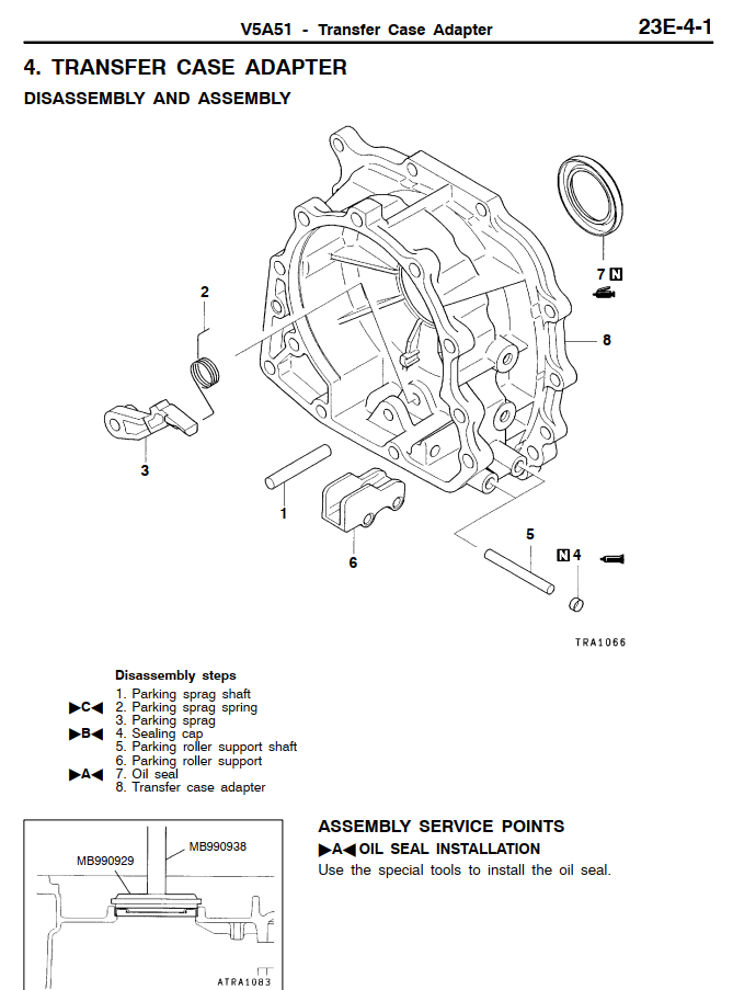 MITSUBISHI V5A51 AUTO TRANSMISSION GEARBOX