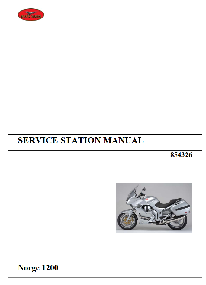 MOTO GUZZI NORGE 1200 BIKE