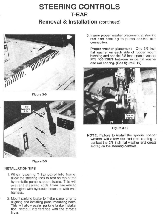 MUSTANG 930 940 960 SKID STEER