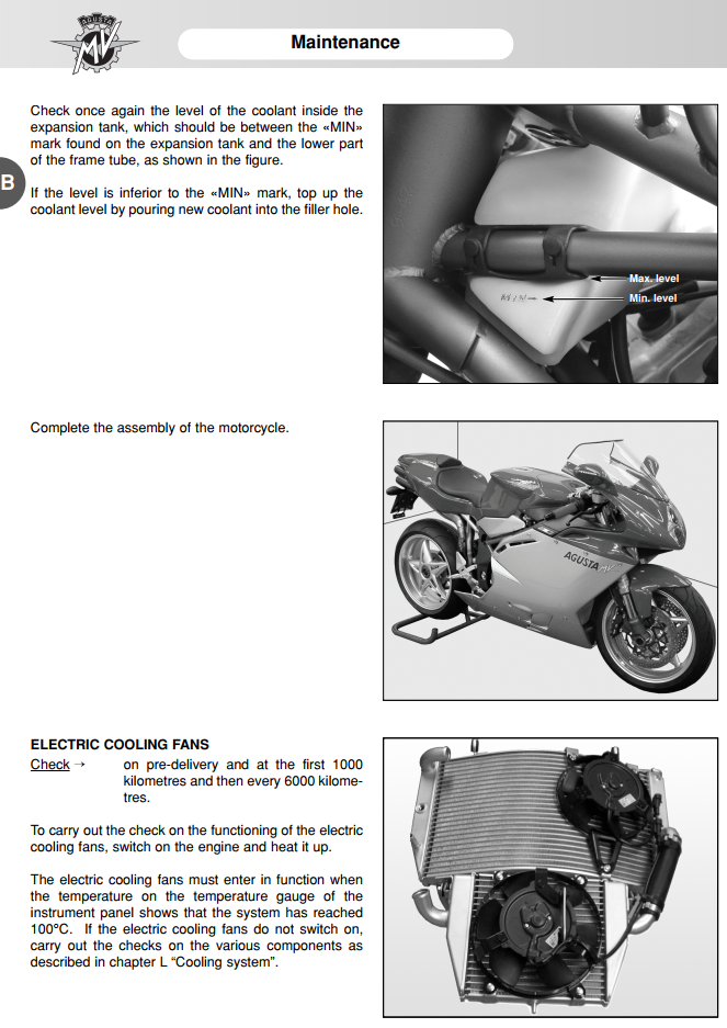 MV AGUSTA F4 1000 SERIES BIKE