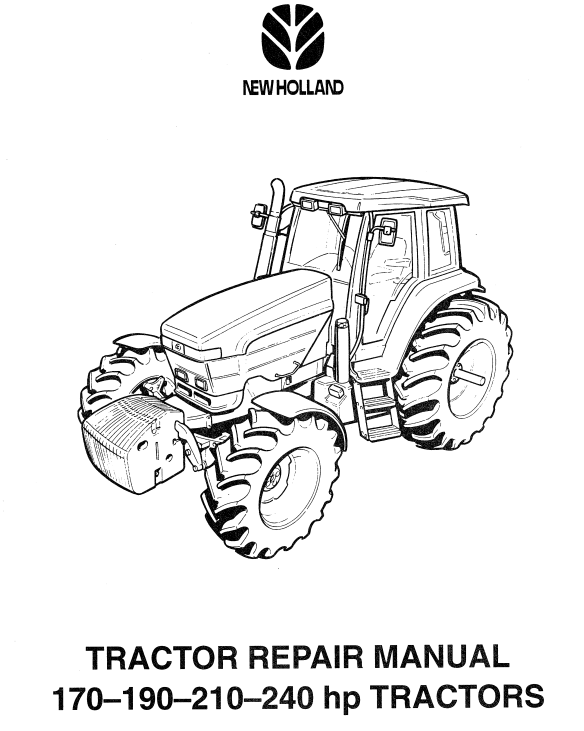 NEW HOLLAND 170HP 190HP 210HP 240HP TRACTOR