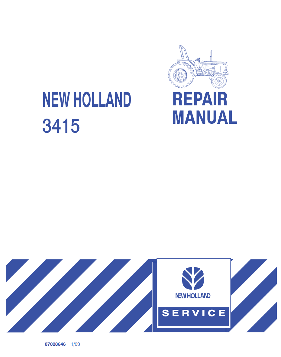 NEW HOLLAND 3415 TRACTOR