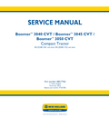 NEW HOLLAND BOOMER 3040 CVT/BOOMER, 3045 CVT/BOOMER, 3050 CVT TRACTOR