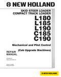 NEW HOLLAND C185 C190 L180 L185 L190 SKID STEER LOADER