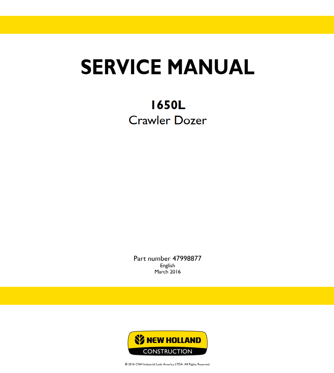 NEW HOLLAND CASE 1650L CRAWLER DOZER EXCAVATOR