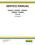 NEW HOLLAND CR6090 CR7090 CR8080 CR8090 CR9090 TIER 4A