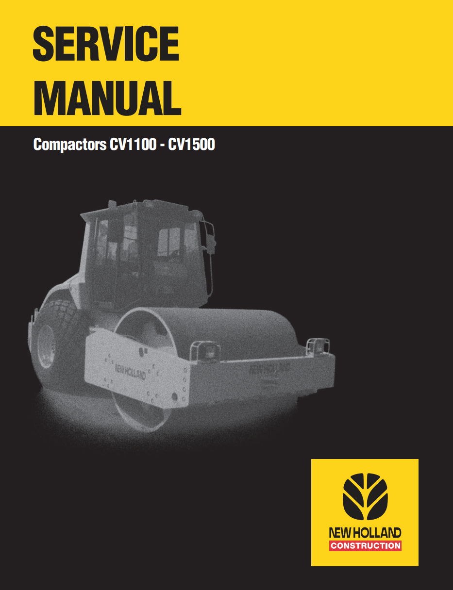NEW HOLLAND CV CV1100 CV1500 COMPACTOR