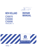 NEW HOLLAND CX8070 CX8080 CX8090 TRAVELLING