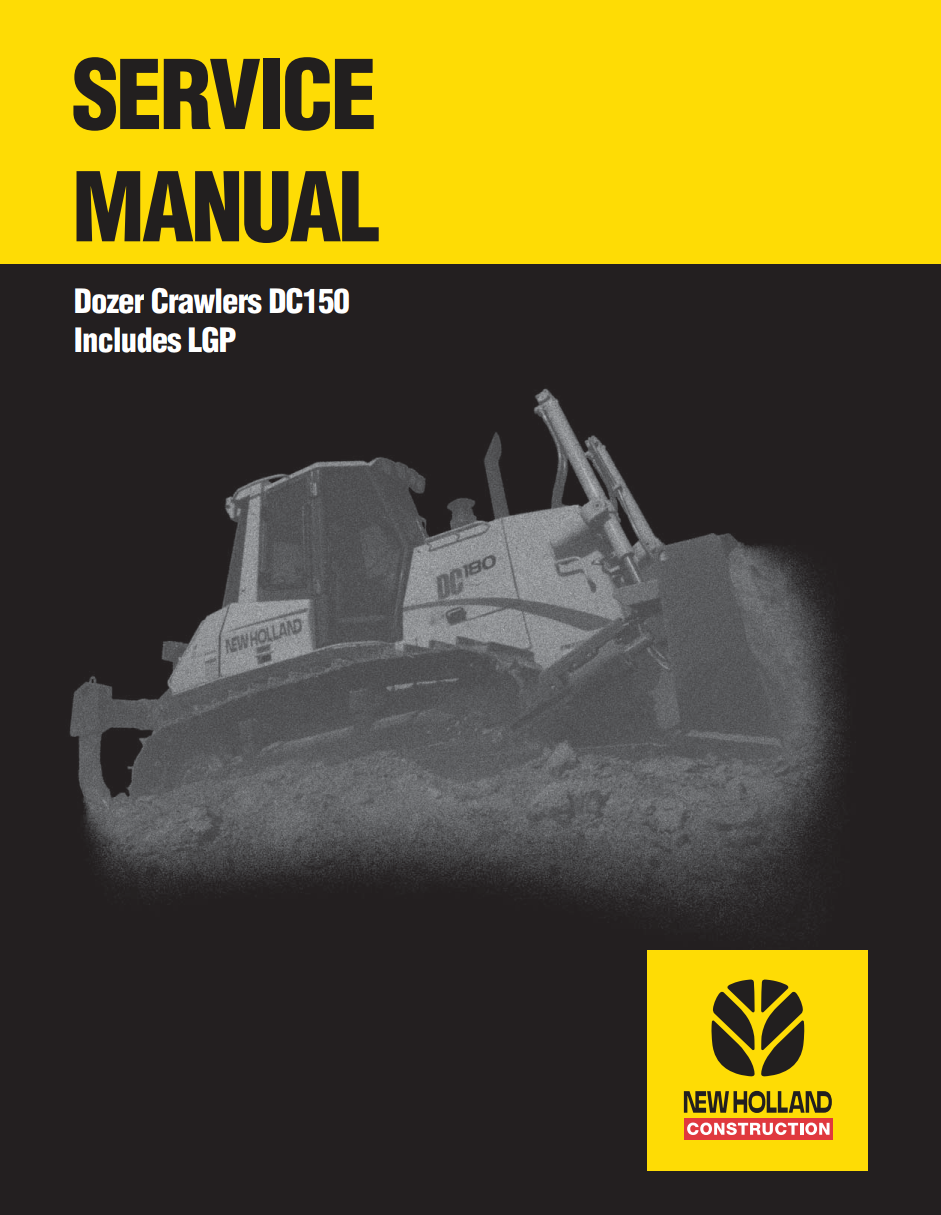 NEW HOLLAND DC150 DC 150 CRAWLER DOZER
