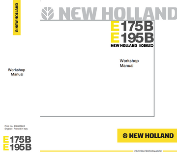 NEW HOLLAND E175B E195B