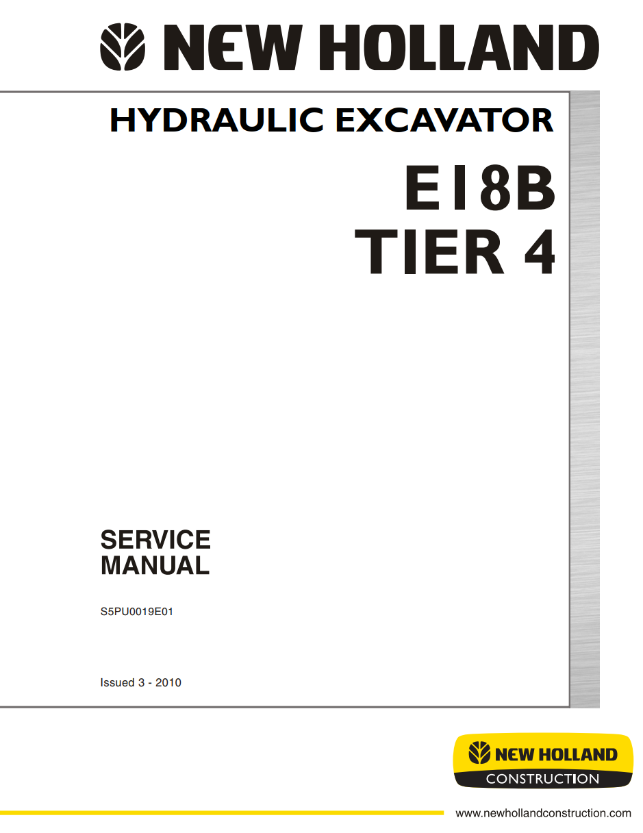 NEW HOLLAND E18B E 18B TIER 4 HYDRAULIC EXCAVATOR