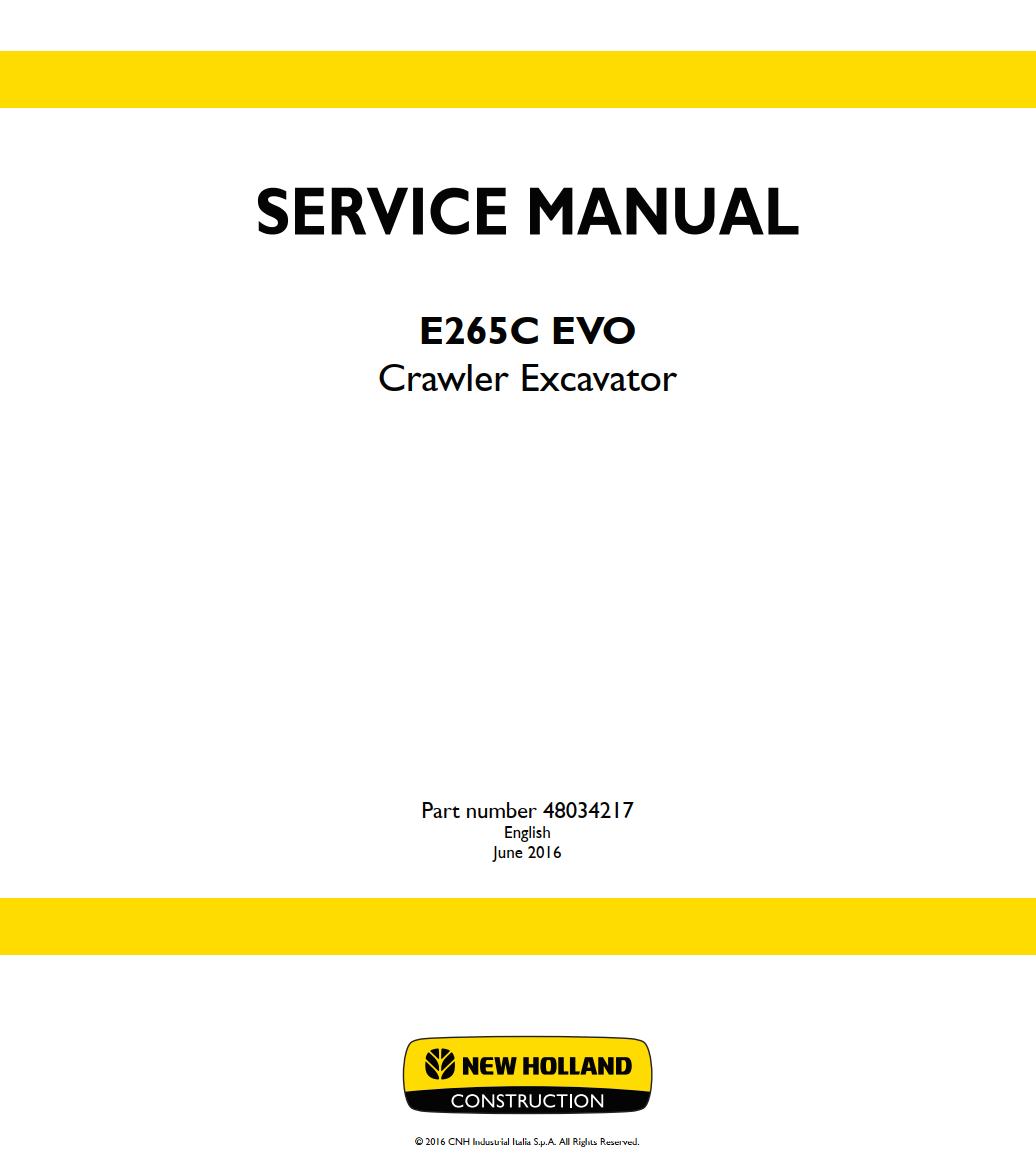 NEW HOLLAND E350C EVO CRAWLER EXCAVATOR
