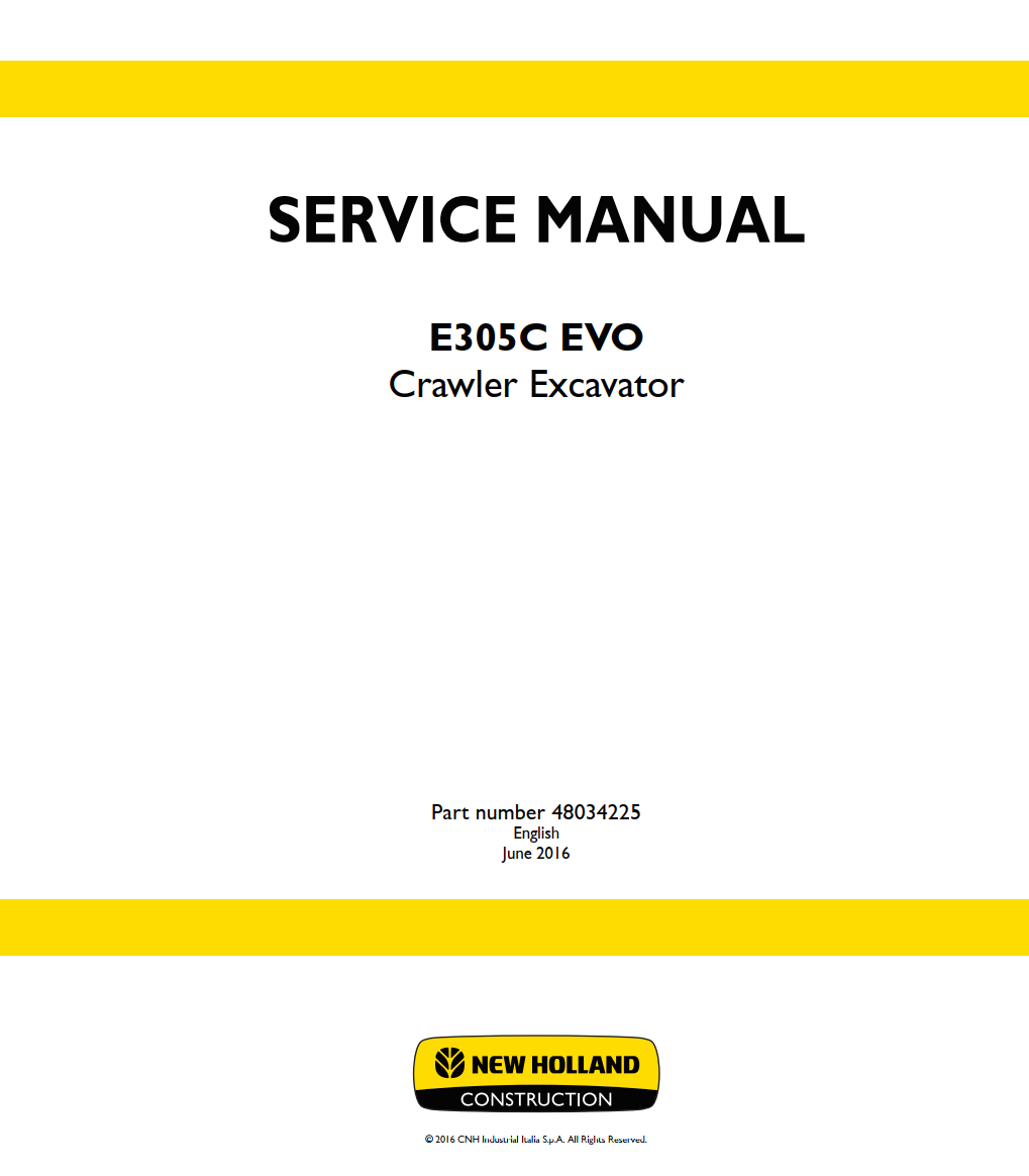 NEW HOLLAND E350C EVO CRAWLER EXCAVATOR