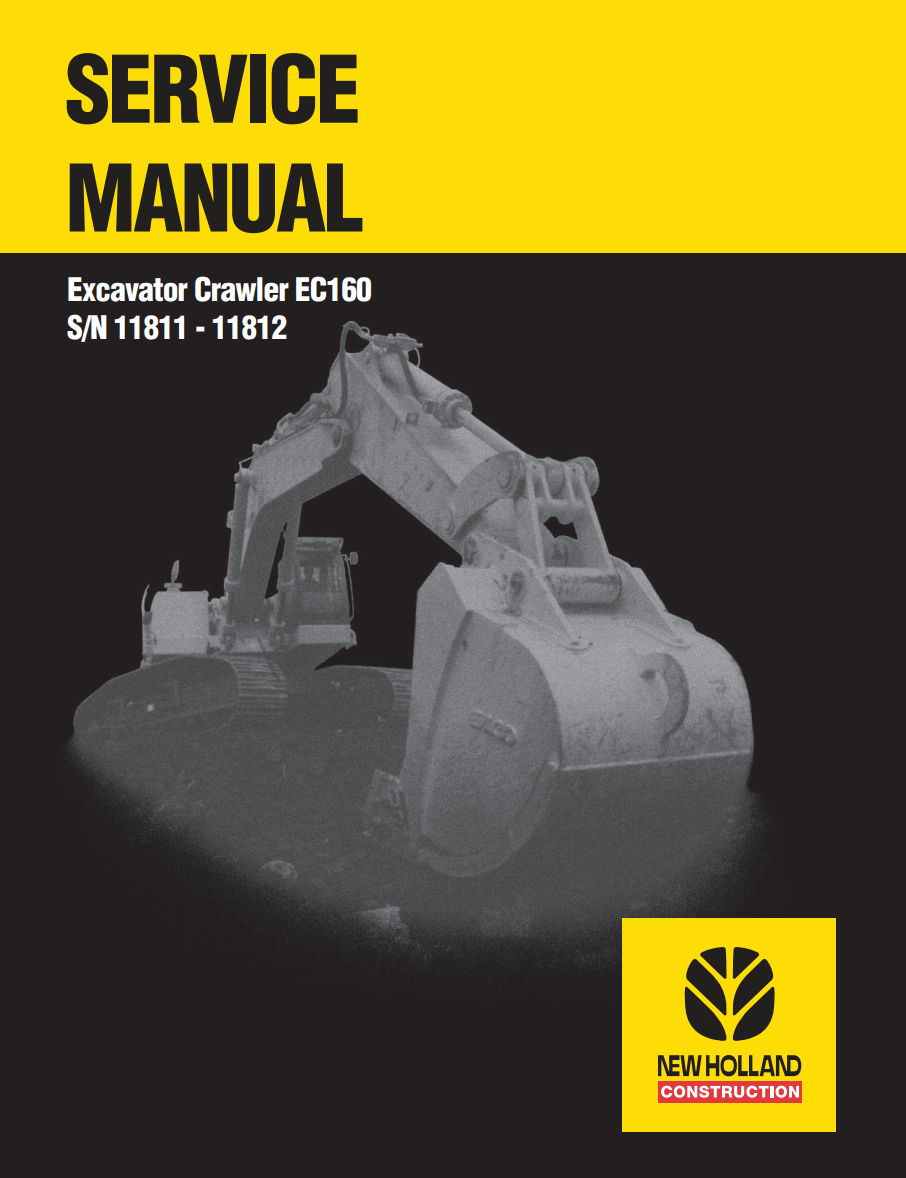 NEW HOLLAND EC160 CRAWLER EXCAVATOR